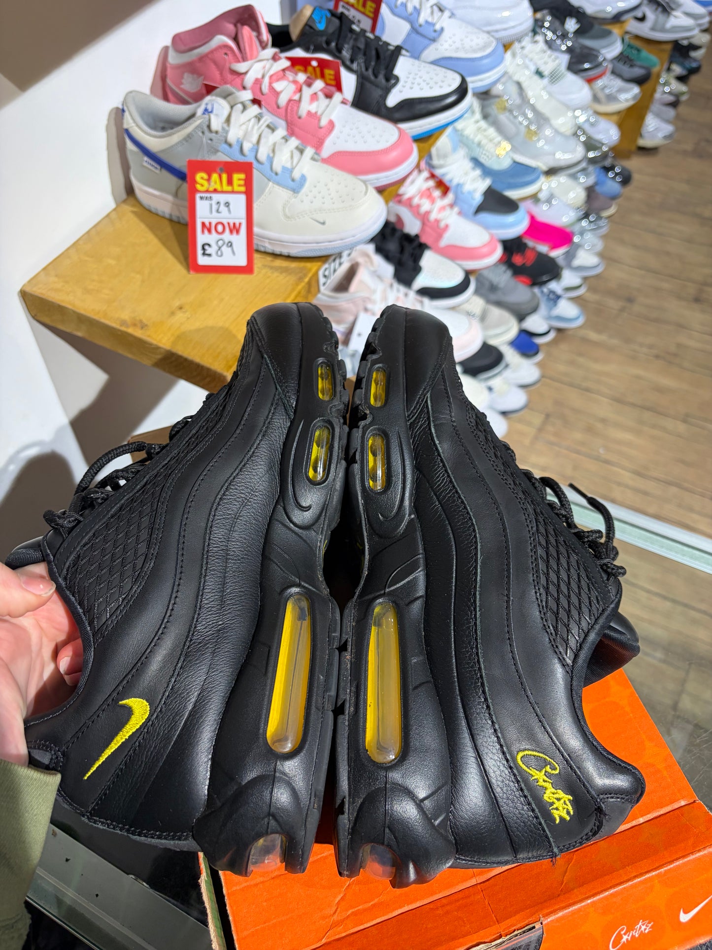 Nike Air Max 95 Corteiz Honey Black UK 11.5