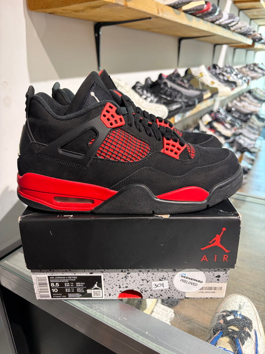 Jordan 4 Red Thunder UK 7.5