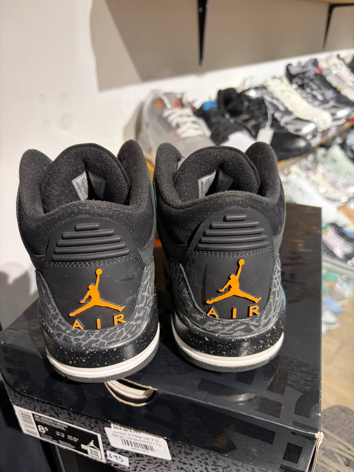 Jordan 3 Fear UK 7.5