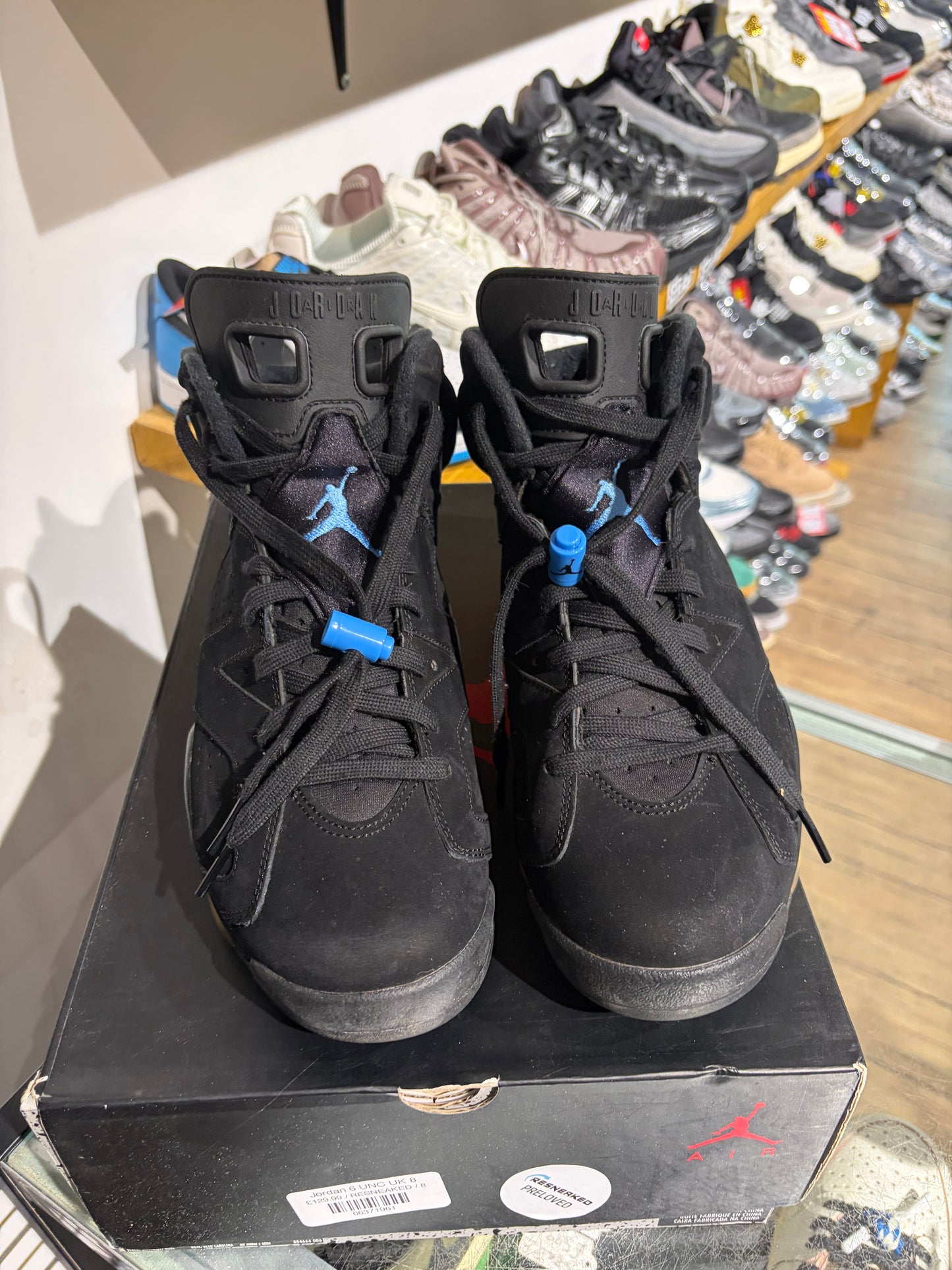 Jordan 6 UNC UK 8