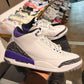 Jordan 3 Dark Iris UK 8.5