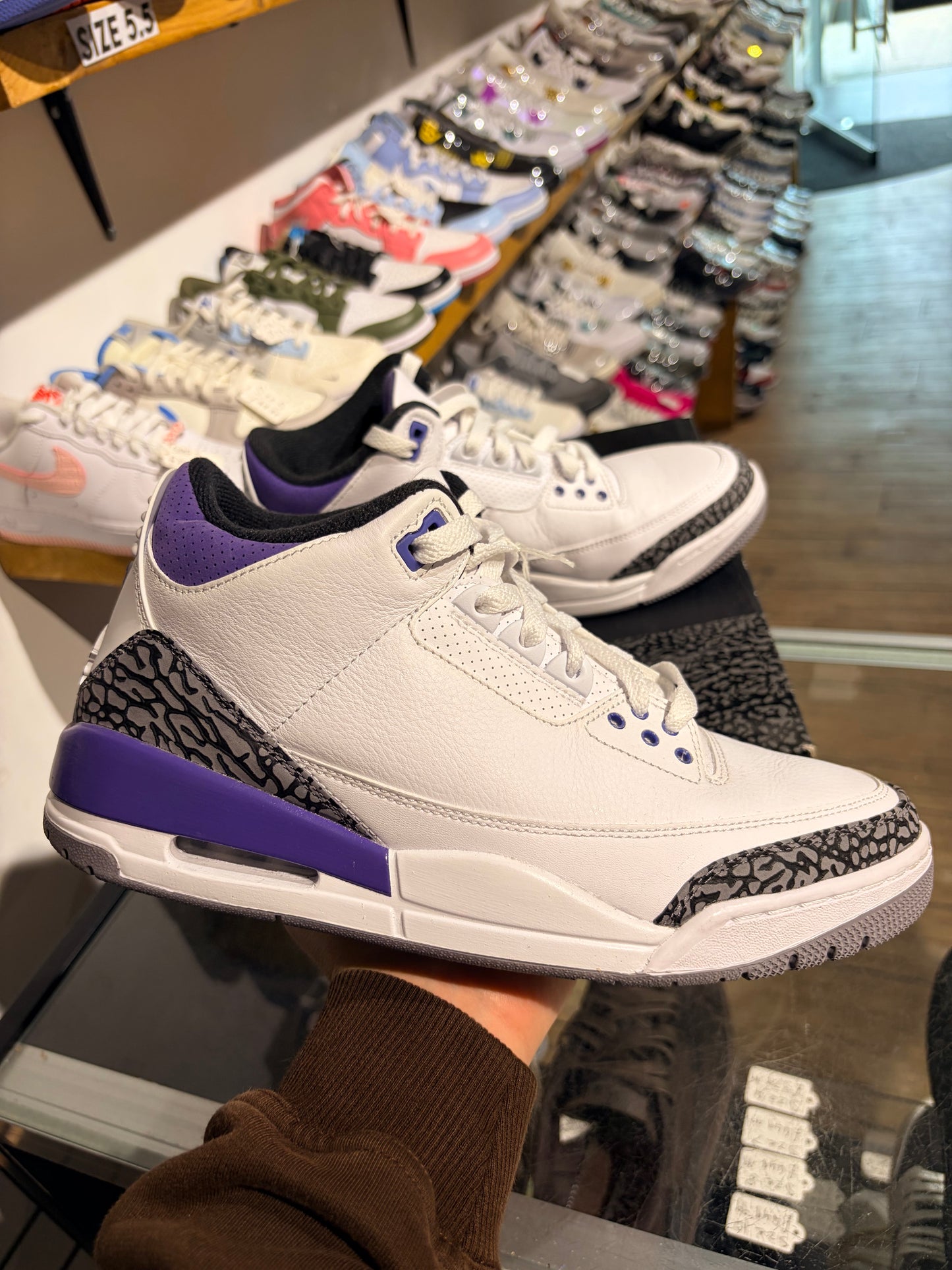 Jordan 3 Dark Iris UK 8.5