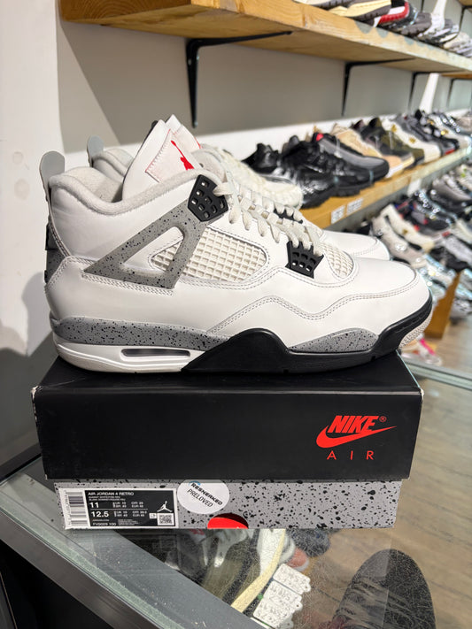 Jordan 4 White Cement UK 10