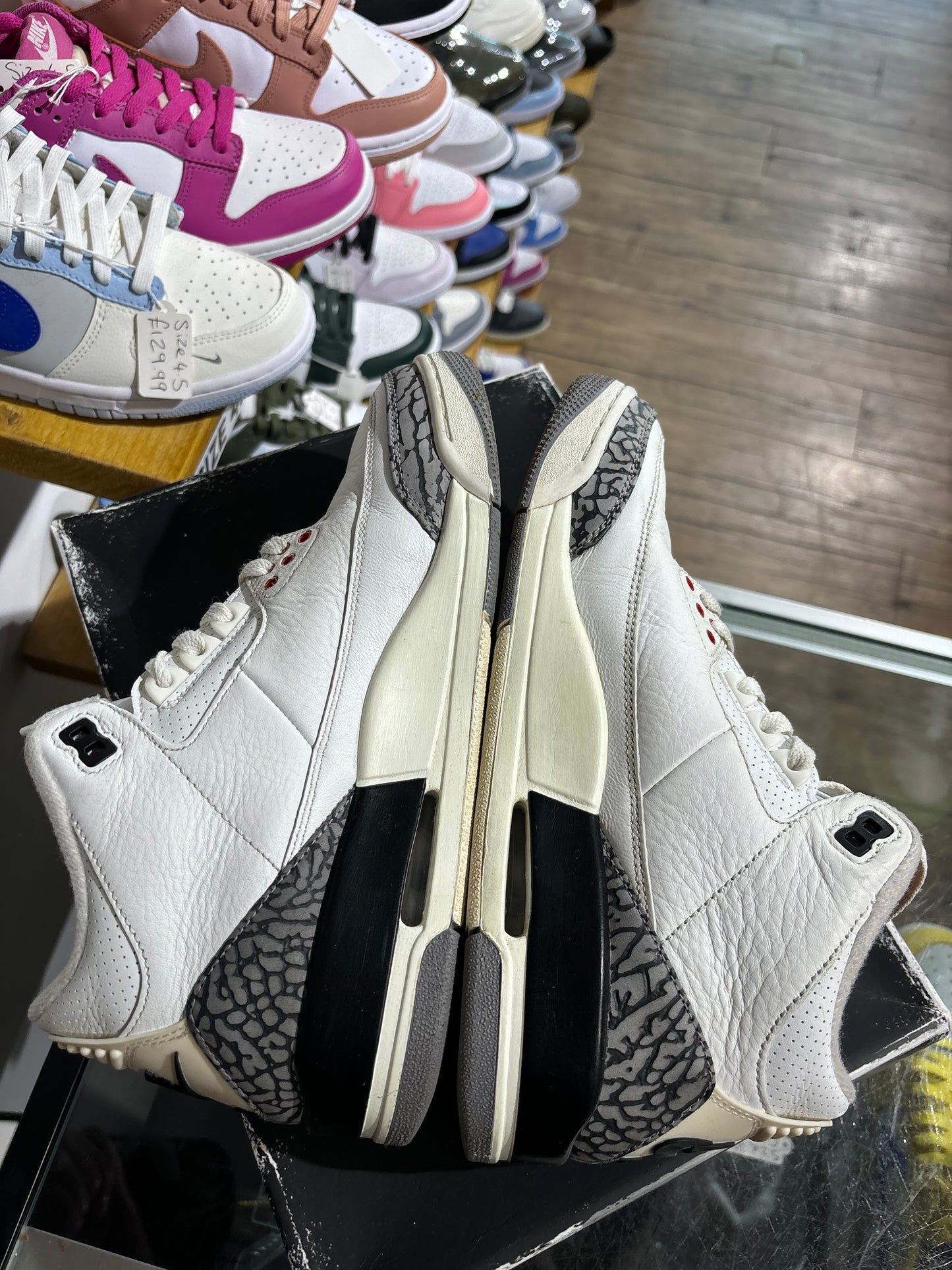 Jordan 3 White Cement UK 7
