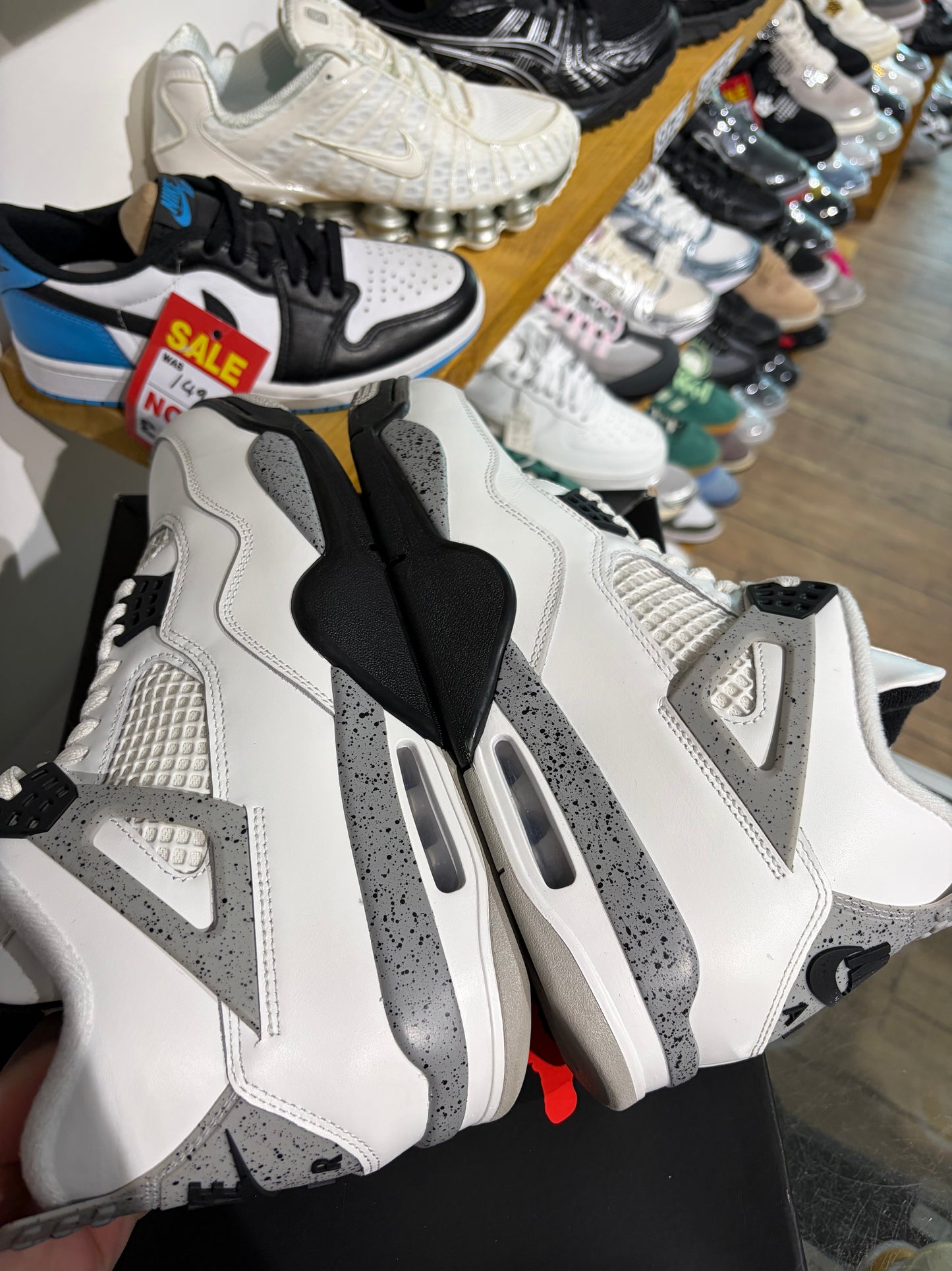 Jordan 4 White Cement UK 10