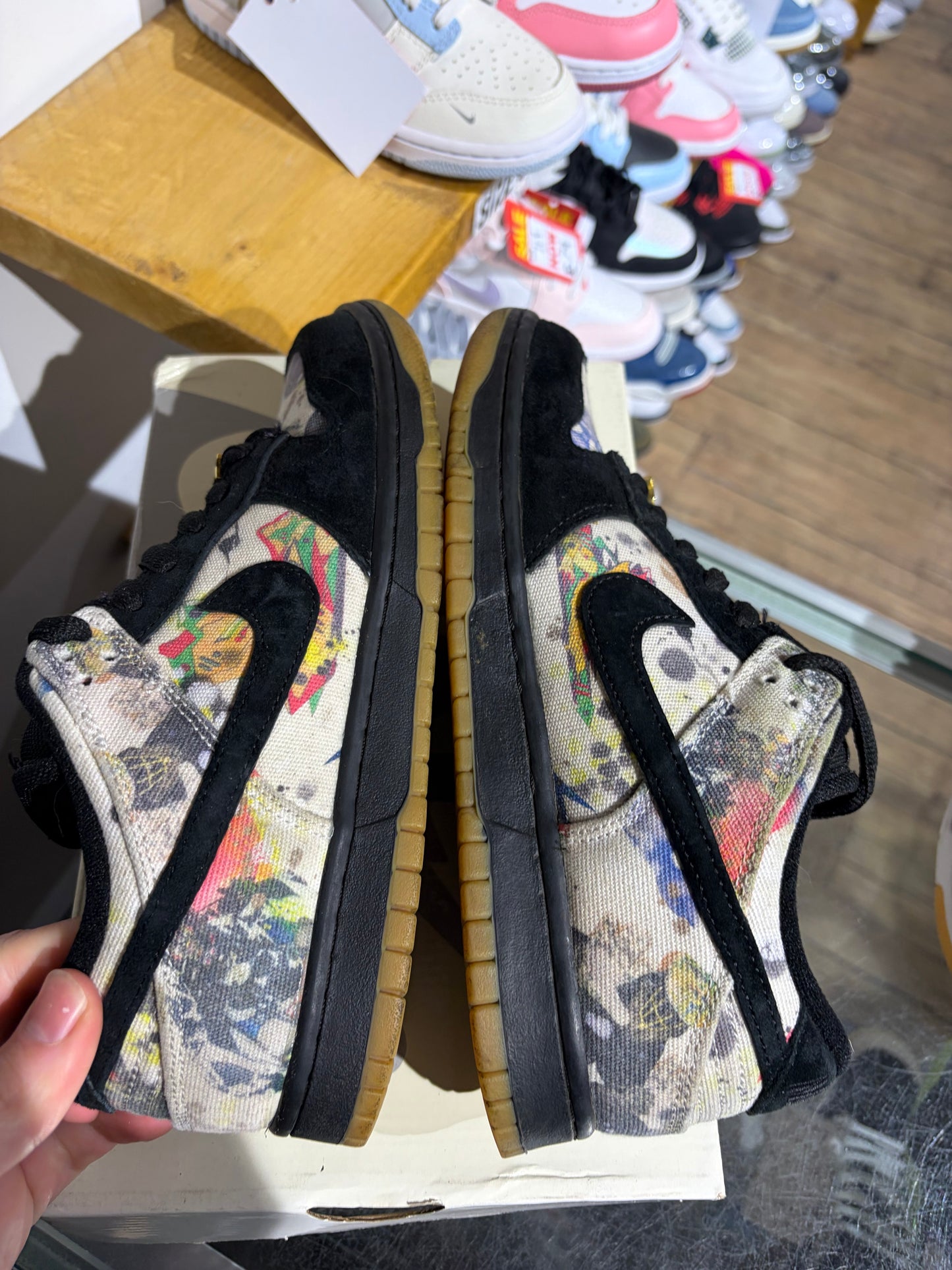 Nike SB Dunk Low x Supreme Rammellzee UK 7.5