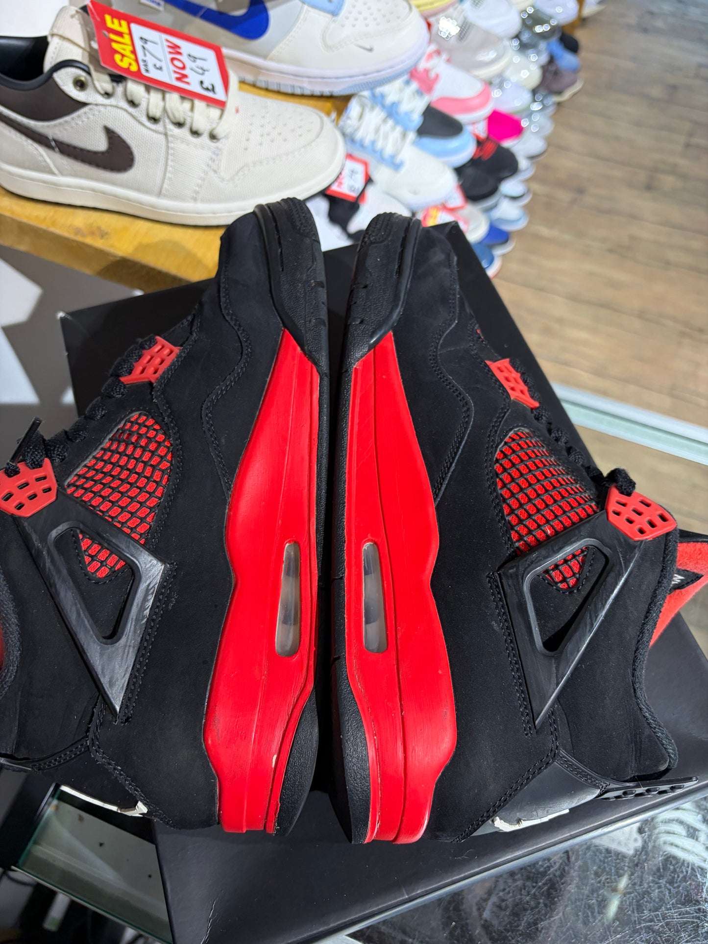Air Jordan 4 Red Thunder UK 8.5
