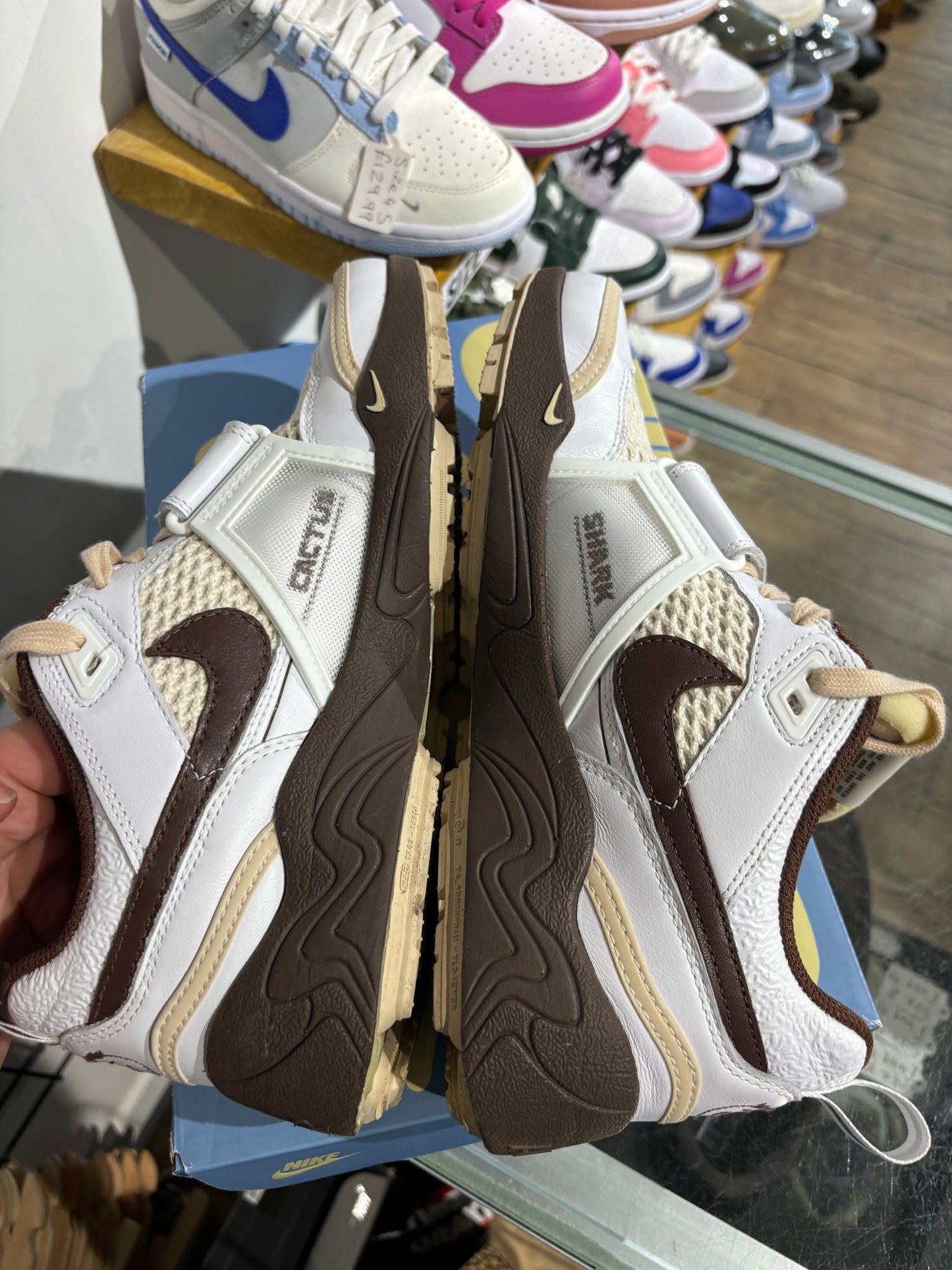 Nike Zoom Field Jaxx Travis Scott Light Chocolate UK 8