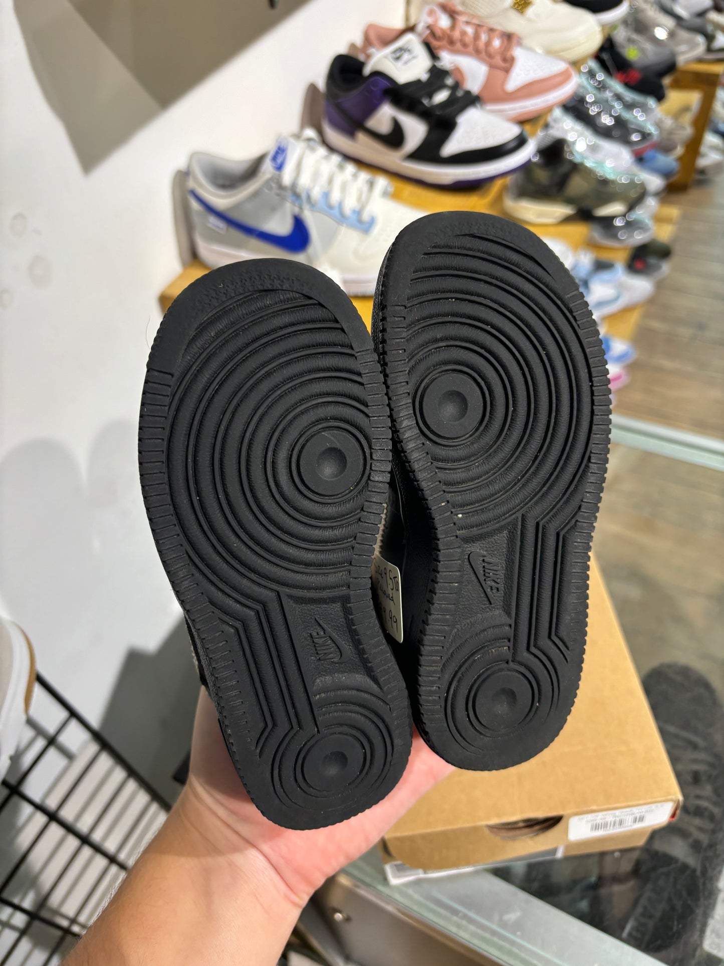 AF1 Off White Black TD UK 9.5