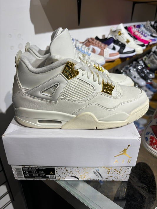Air Jordan 4 Metallic Gold (W) UK 7.5