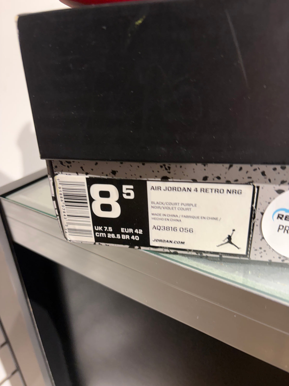 Jordan 4 Raptor OVO UK 7.5 #387