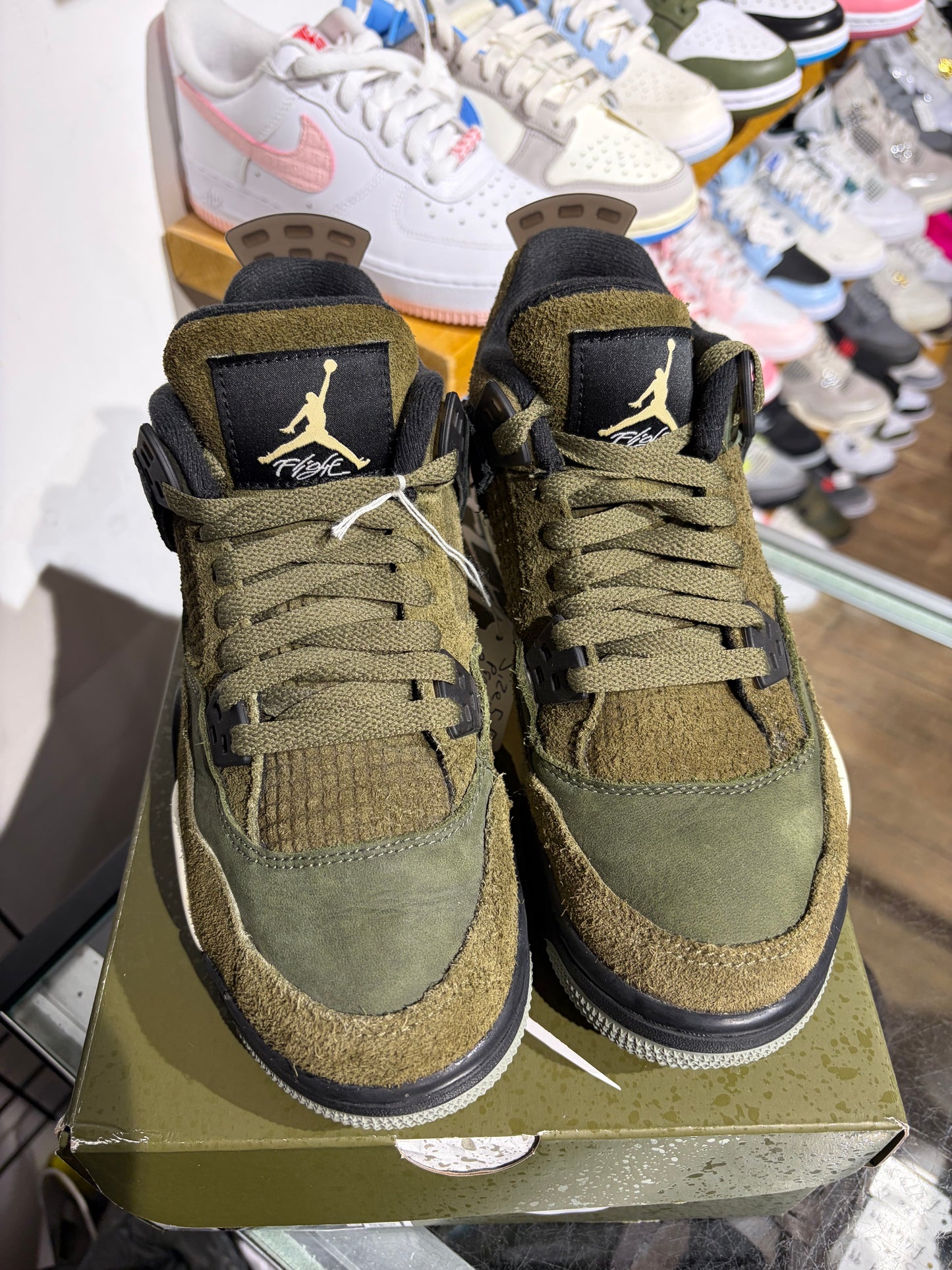 Jordan 4 Olive Craft GS UK 5.5