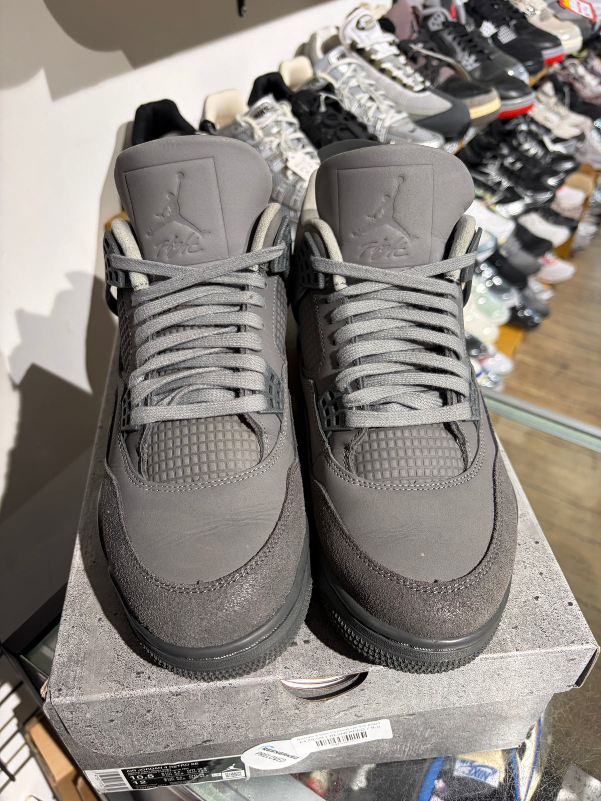 Jordan 4 Wet Cement UK 9.5 #303