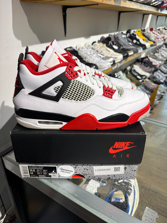 Jordan 4 Fire Red UK 11.5 #203