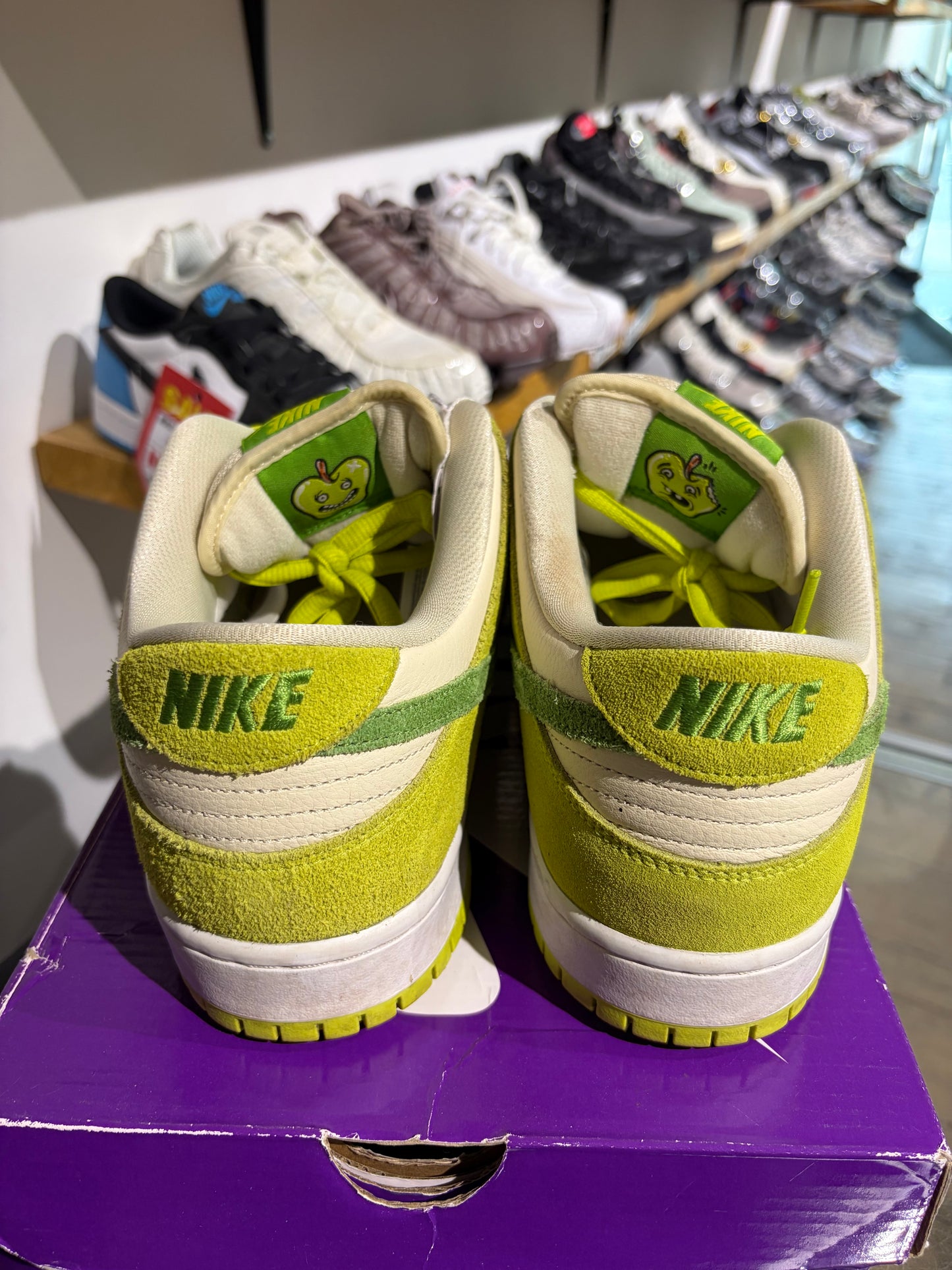SB Dunk Low Sour Apple UK 11