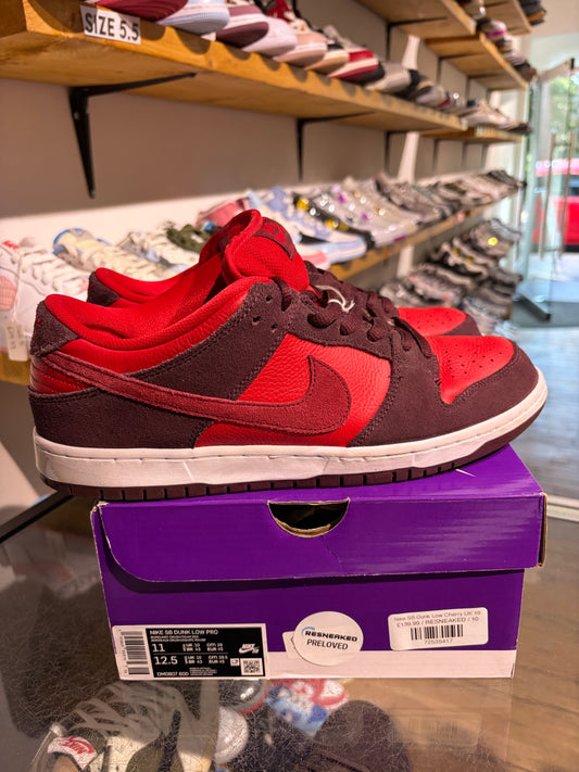 Nike SB Dunk Low Cherry UK 10