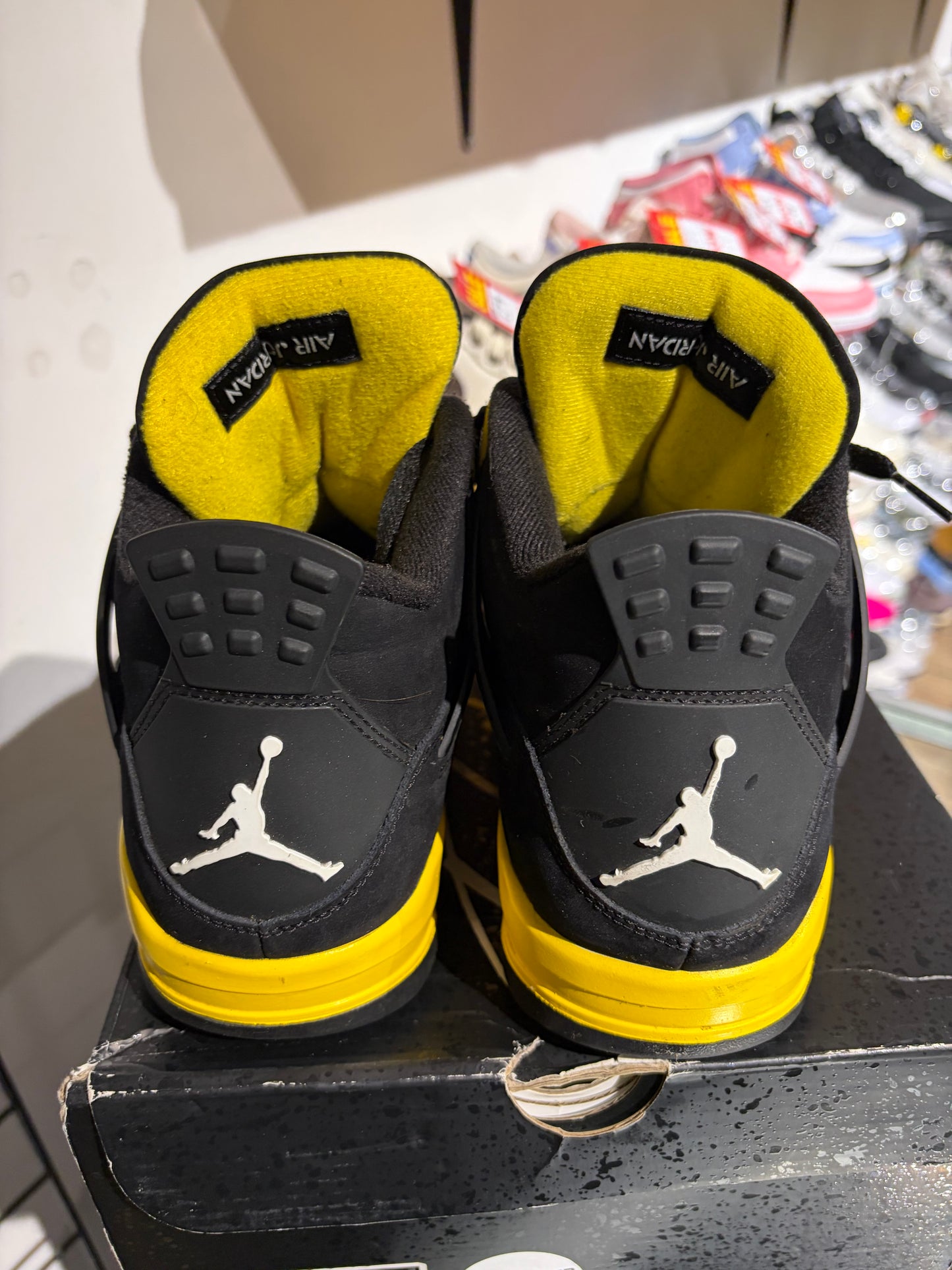 Air Jordan 4 Yellow Thunder UK 9.5