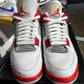 Air Jordan 4 Fire Red UK 7.5