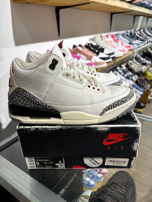 Jordan 3 White Cement UK 7