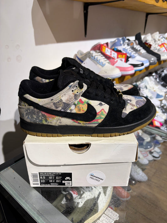 Nike SB Dunk Low x Supreme Rammellzee UK 7.5