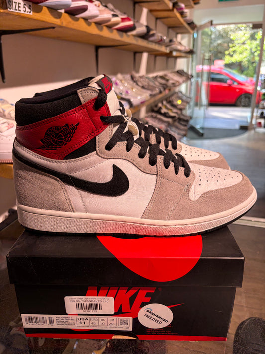 Jordan 1 High Light Smoke Grey UK 10