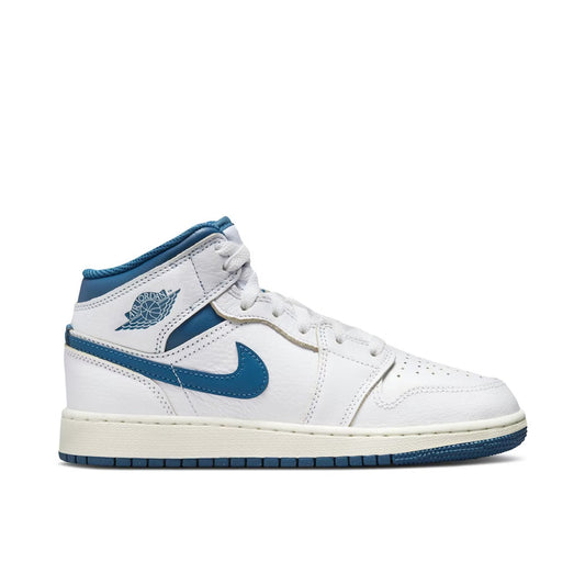Air Jordan 1 Mid SE Industrial Blue (GS)