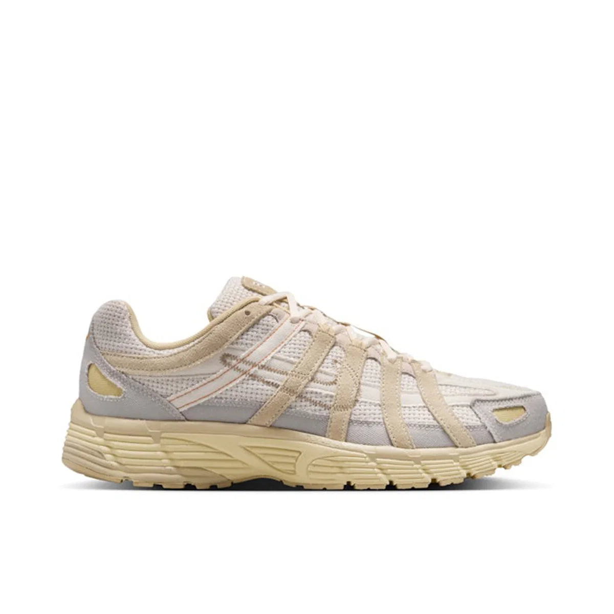 Nike P-6000 College Grey Khaki Safety Orange