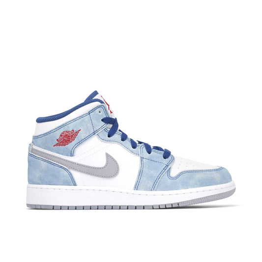 Jordan 1 Mid French Blue (GS)