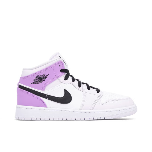 Air Jordan 1 Mid Barely Grape (GS)