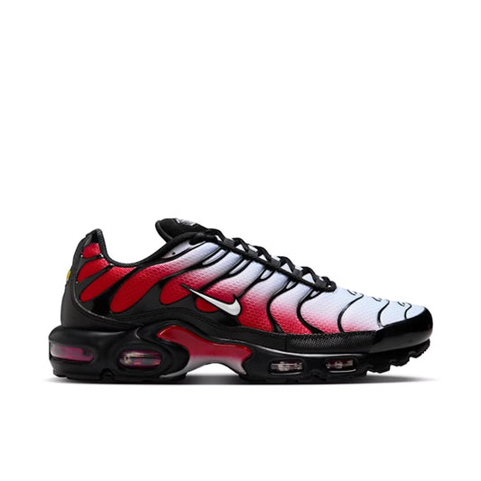 Nike Air Max Plus Pure Platinum University Red Black White