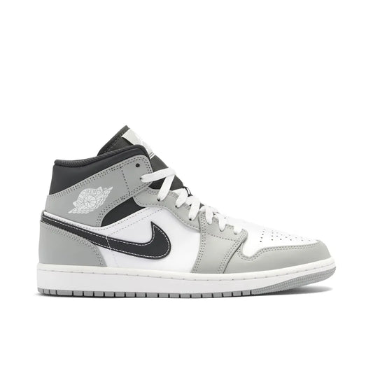 AIR JORDAN 1 MID LIGHT SMOKE GREY ANTHRACITE