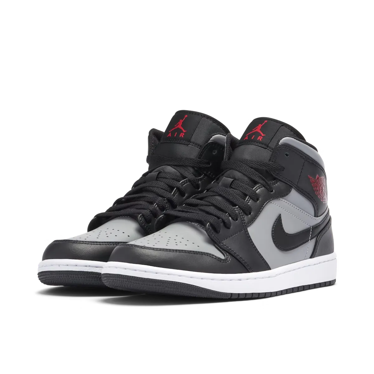 AIR JORDAN 1 MID SHADOW RED