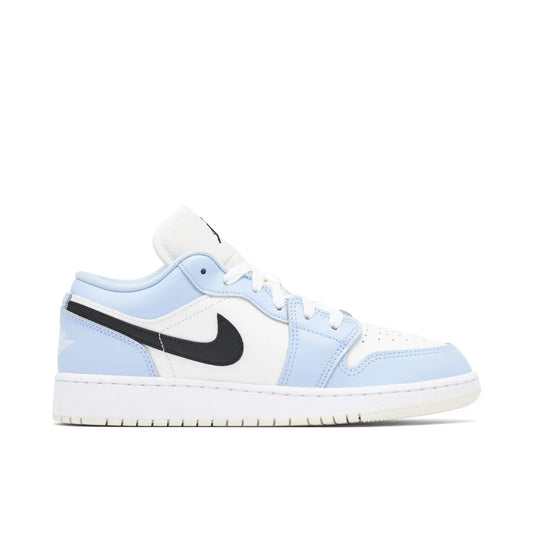 AIR JORDAN 1 LOW ICE BLUE BLACK (GS)